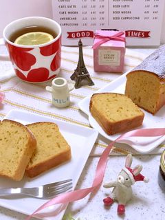 レモンヨーグルトパウンドケーキ♪-レシピのメイン写真