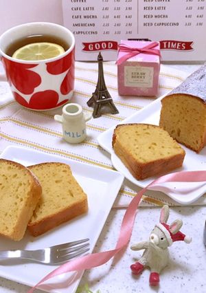 レモンヨーグルトパウンドケーキ♪-レシピのメイン写真