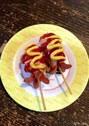 ポテチ!モチミニチーズドッグ(ハッドグ)-レシピのメイン写真