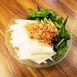 簡単手作りドレッシング大根と水菜のサラダ