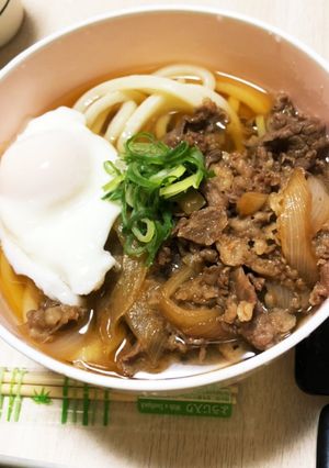 牛すきうどん-レシピのメイン写真