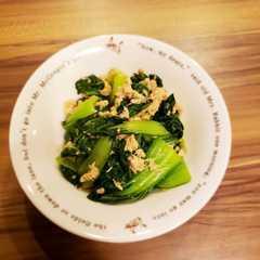 รูปของ 簡単！お手軽！青梗菜とシーチキンの炒め物