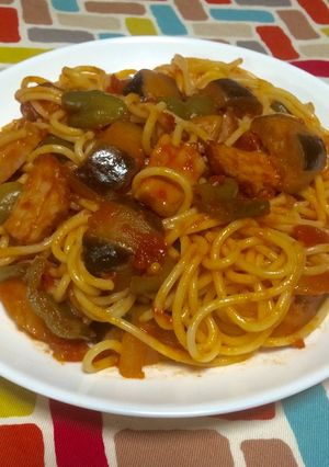 超簡単☆レミーが驚くラタトゥイユパスタ！-レシピのメイン写真