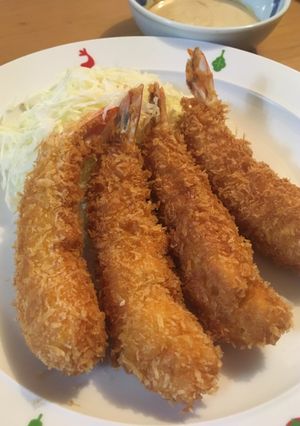男の４０分料理：エビフライ-レシピのメイン写真
