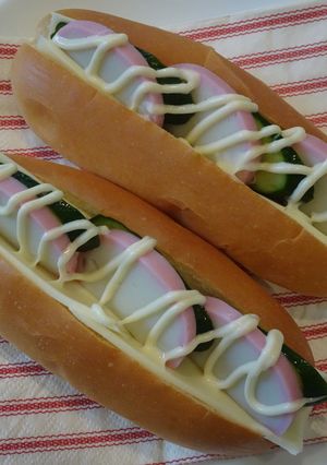 かまぼこホットドッグサンド-レシピのメイン写真