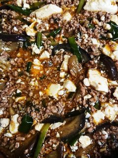 茄子入り 挽肉たっぷり麻婆豆腐-レシピのメイン写真