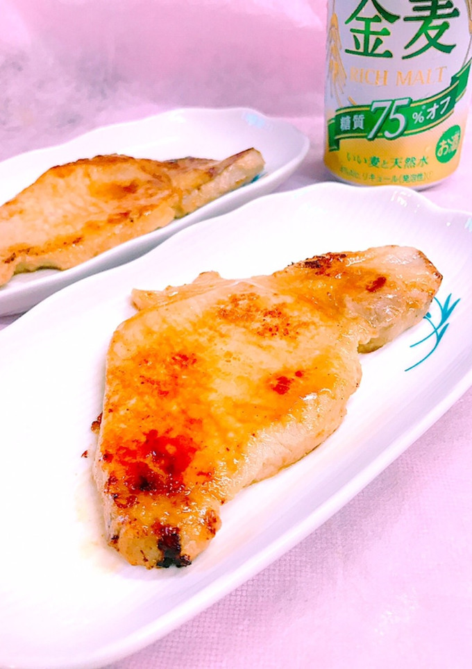 簡単！美味しい✨豚ロースの粕漬け焼き-レシピのメイン写真