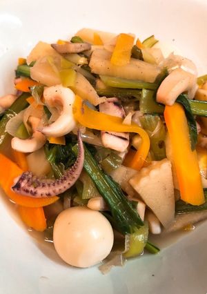 イカと野菜の旨煮〜ナンプラーで-レシピのメイン写真