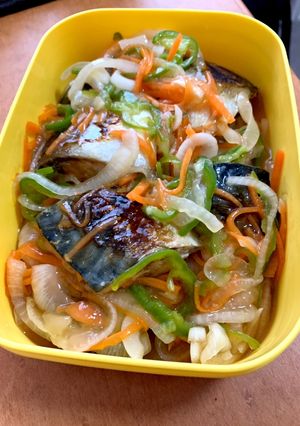 レンジで!焼き塩鯖の甘酢あん【作り置き】-レシピのメイン写真