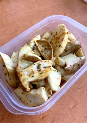 エリンギだけのカレー炒め【作り置き】-レシピのメイン写真