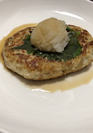 豆腐と鶏むね肉の新ごぼうハンバーグ-レシピのメイン写真