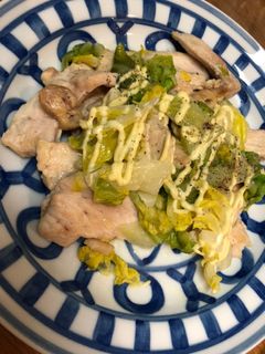 春キャベツと鶏むね肉のマヨ炒め☆-レシピのメイン写真