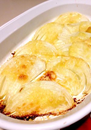 新玉ねぎの粉チーズ焼き-レシピのメイン写真