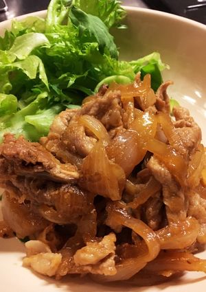 豚の生姜焼きは味濃いめが好き-レシピのメイン写真
