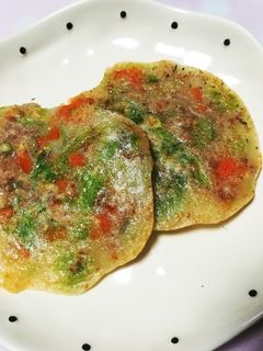 【離乳食後期】お好み焼き-レシピのメイン写真