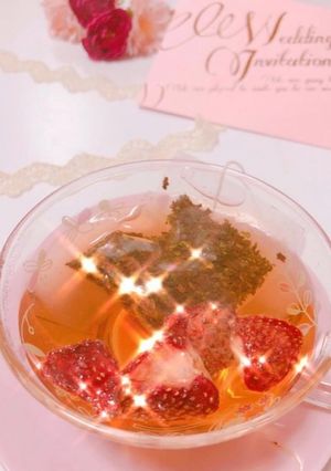 ストロベリーティ-レシピのメイン写真
