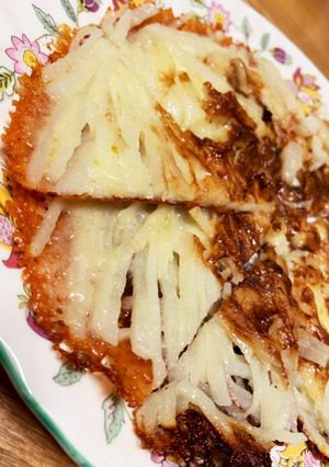 長芋リメイク☆長芋千切りのチーズ焼き-レシピのメイン写真