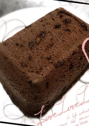 超簡単！おから蒸しケーキ(チョコ入り)-レシピのメイン写真