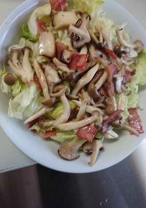 あったかいきのこサラダ-レシピのメイン写真