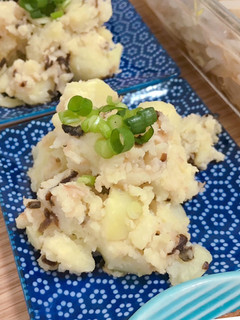 クリームチーズと塩昆布の和風ポテトサラダ-レシピのメイン写真