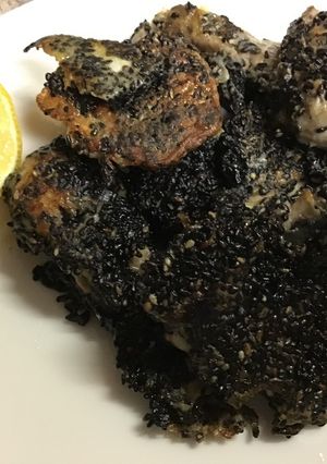 鯖の黒胡麻焼き-レシピのメイン写真