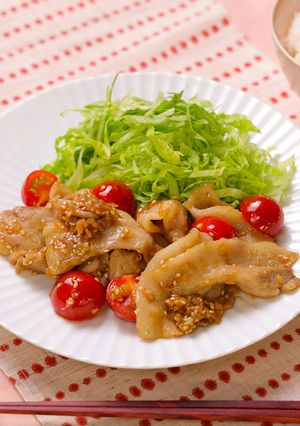 豚ばら肉のさっぱり☆梅おかか炒め-レシピのメイン写真