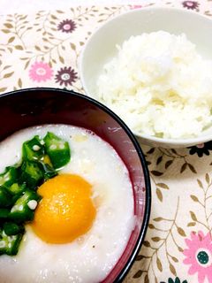 オリジナル!とろろたまごかけごはん!-レシピのメイン写真