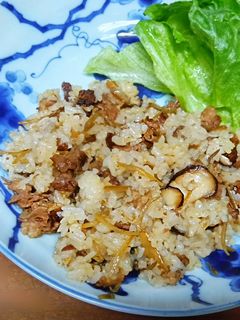 牛ゴボウもちもちピラフ-レシピのメイン写真