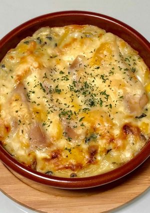 サラダチキン野菜きのこのスパグラ-レシピのメイン写真