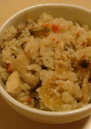 おでんの素で簡単バター炊き込みご飯-レシピのメイン写真