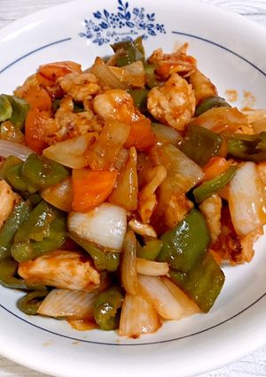 鶏むね肉の酢豚風酢鶏-レシピのメイン写真