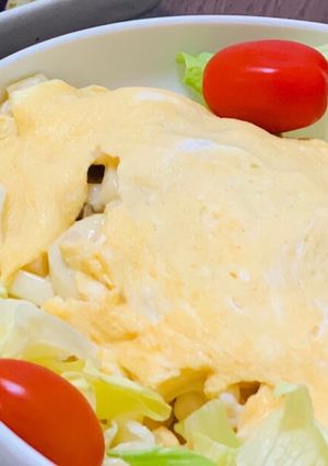 オムうどん-レシピのメイン写真