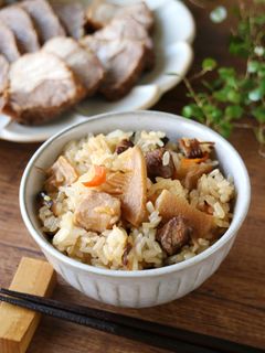 煮豚を作った副産物!中華風おこわ-レシピのメイン写真