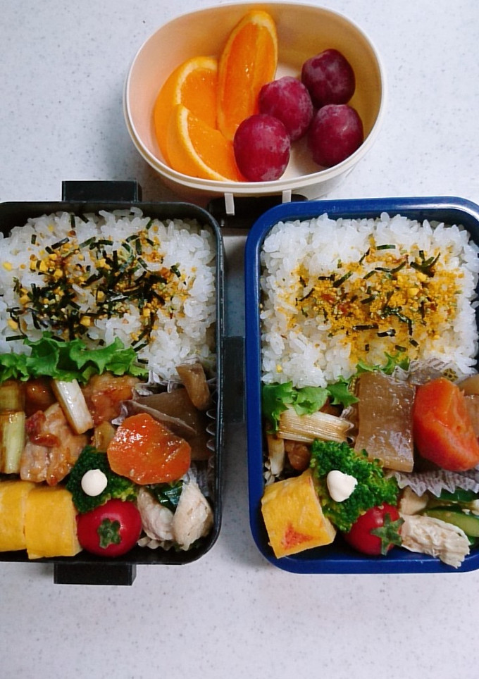☆高校生娘と私のお弁当☆14-レシピのメイン写真