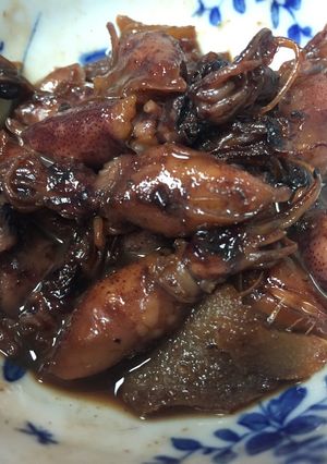 ほたるいかの佃煮-レシピのメイン写真