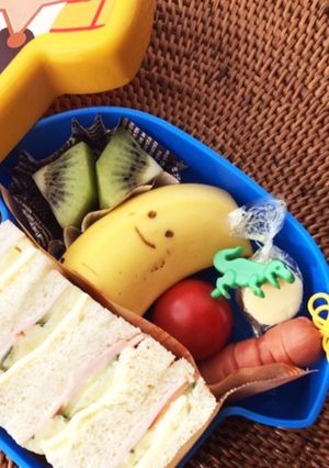 気負わずキャラ弁＊バナナくん-レシピのメイン写真