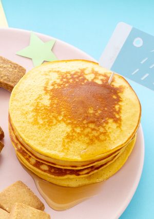 snaq.meひよこ豆のパンケーキ-レシピのメイン写真