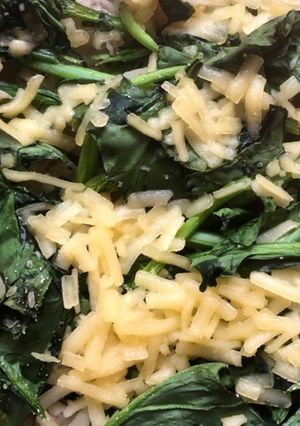ポテトとほうれん草のビーガンチーズ焼き-レシピのメイン写真