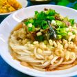 簡単♡めちゃウマ♡サバ缶でぶっかけ冷麦♡