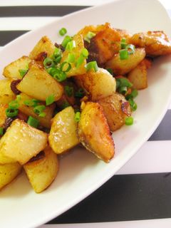 鮭とじゃがいものガリバタ醤油炒め-レシピのメイン写真