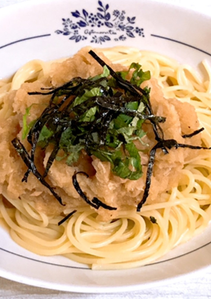 たっぷりおろしとツナの和風パスタ-レシピのメイン写真