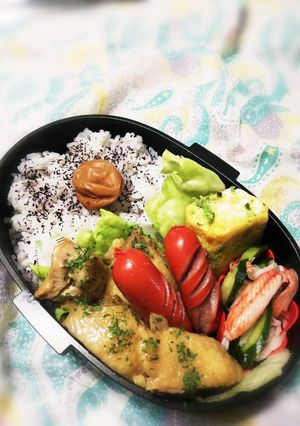 高校男子弁当♡鶏肉の焼き肉風-レシピのメイン写真