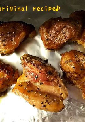 簡単☆トースターと焼肉のたれでスペアリブ-レシピのメイン写真