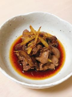 レバーの生姜甘辛煮-レシピのメイン写真