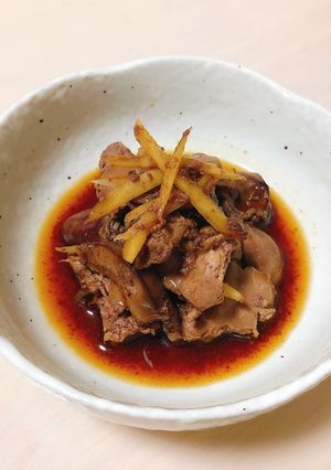 レバーの生姜甘辛煮-レシピのメイン写真