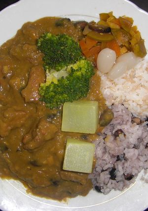 クラウンメロンチキンカレー-レシピのメイン写真