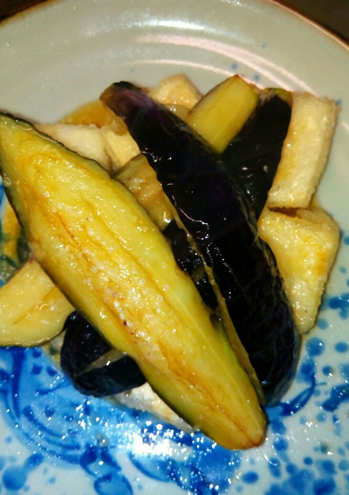 揚げ豆腐と揚げなすのぶっかけ-レシピのメイン写真