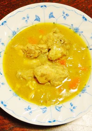 煮込んで美味しい柔らかい！鶏手羽元カレー-レシピのメイン写真
