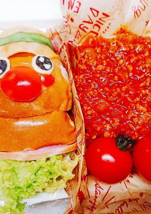 ロールパンでごんたくん♪可愛い(^3^)-レシピのメイン写真
