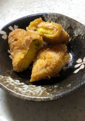 ポテサラの残りでフライ-レシピのメイン写真